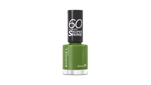 Rimmel 60 Seconds Super Shine Nail Polish Grassy Fields, bild 3