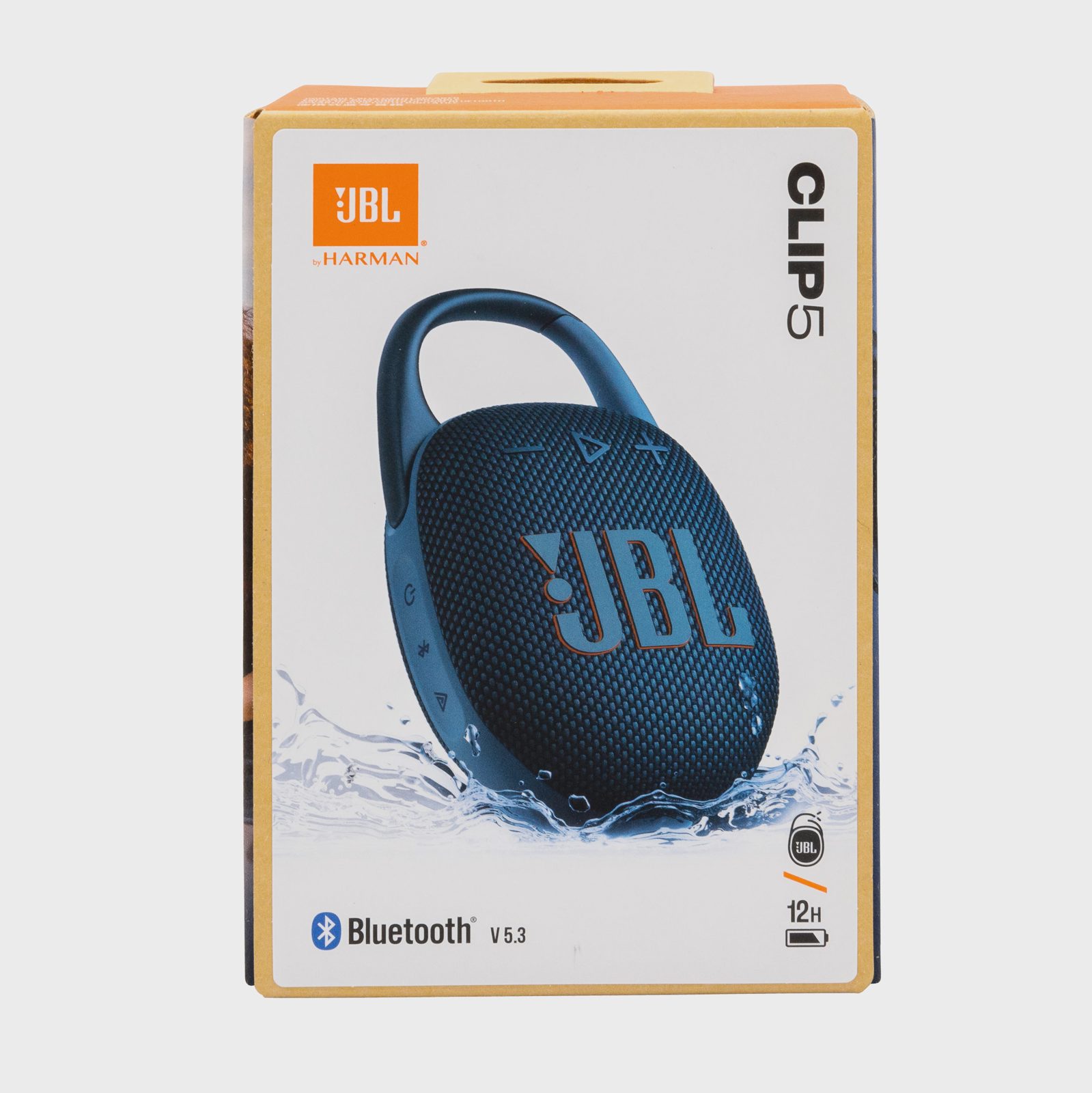 JBL Clip 5 Bluetooth-högtalare, blå