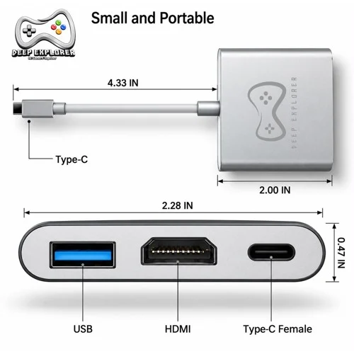 Deep Explorer - TV Dock Station Pro (Multi Compatible)