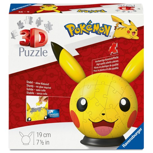 Pokémon Pikachu with Ears 72 bitar