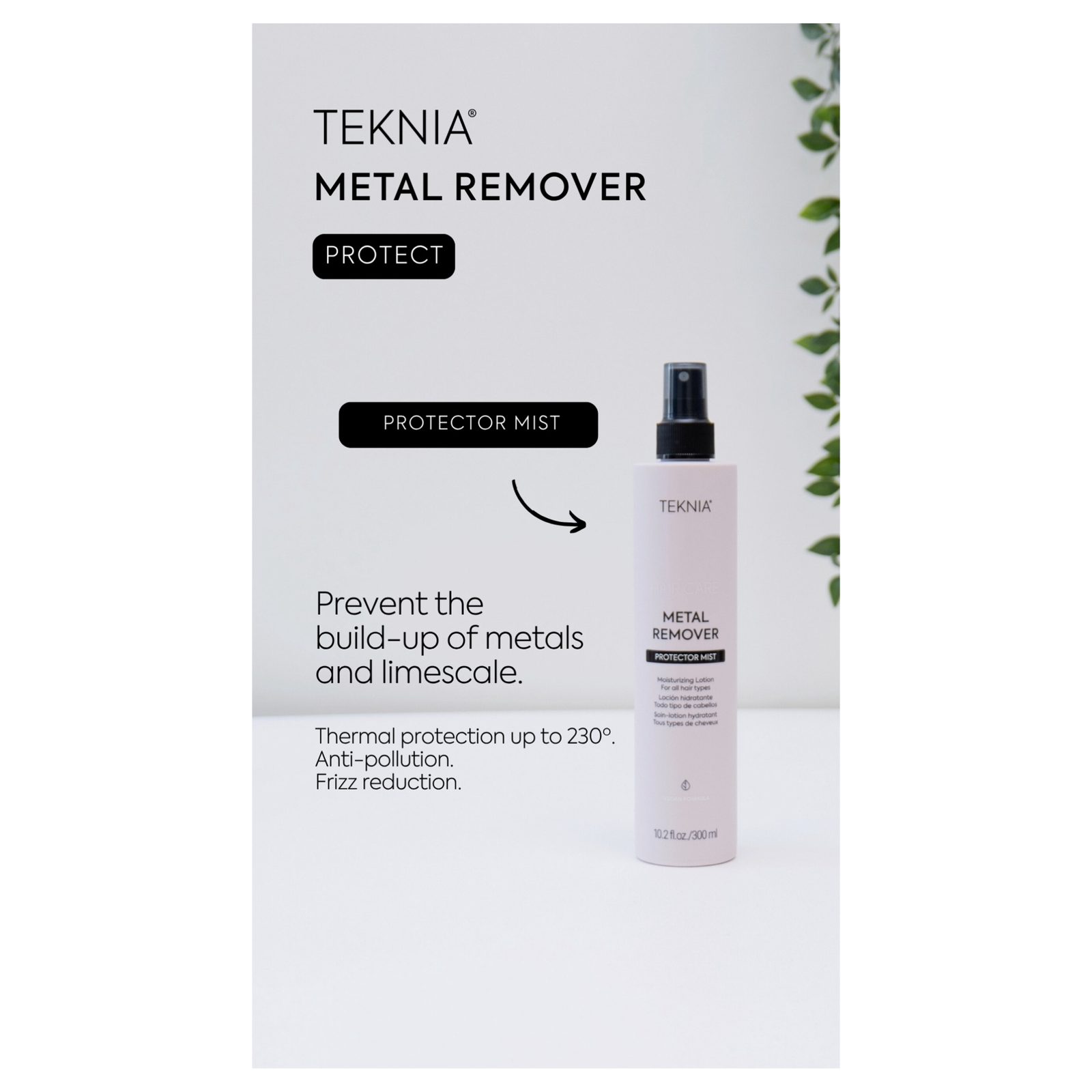 Lakme TEKNIA Metal Remover Protector Mist 300 ml, bild 2