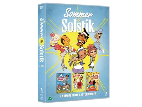 Sommer Og Solstik - 3 DVD - Indeholder 3 Dirch Passer film - Sommer i Tyrol - Solstik samt Solstik på badehotellet, bild 2