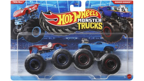 Hot Wheels - Monster Trucks 1:64 Pack - Twin Mill (JLV80), bild 3