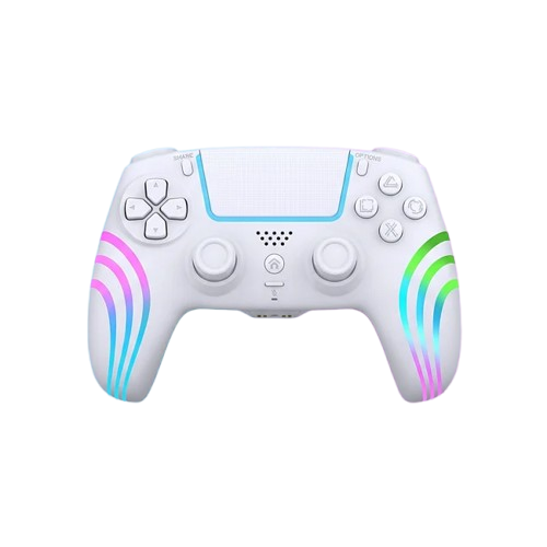 Deep Explorer - Wireless RGB Pro controller - Wave W - PS5 (White)