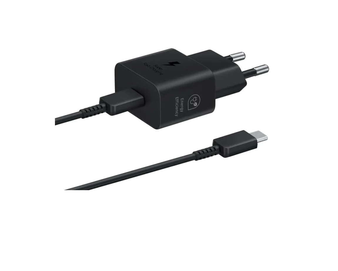 Samsung USB-C snabbladdare 25W PD 3.0 1 M, svart
