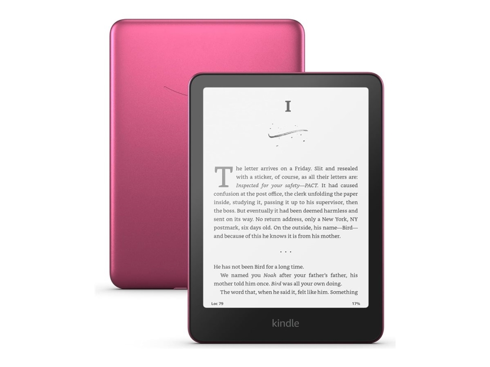 Amazon Kindle Paperwhite e-boksläsare 7 32 GB Signature Edition, hallonröd