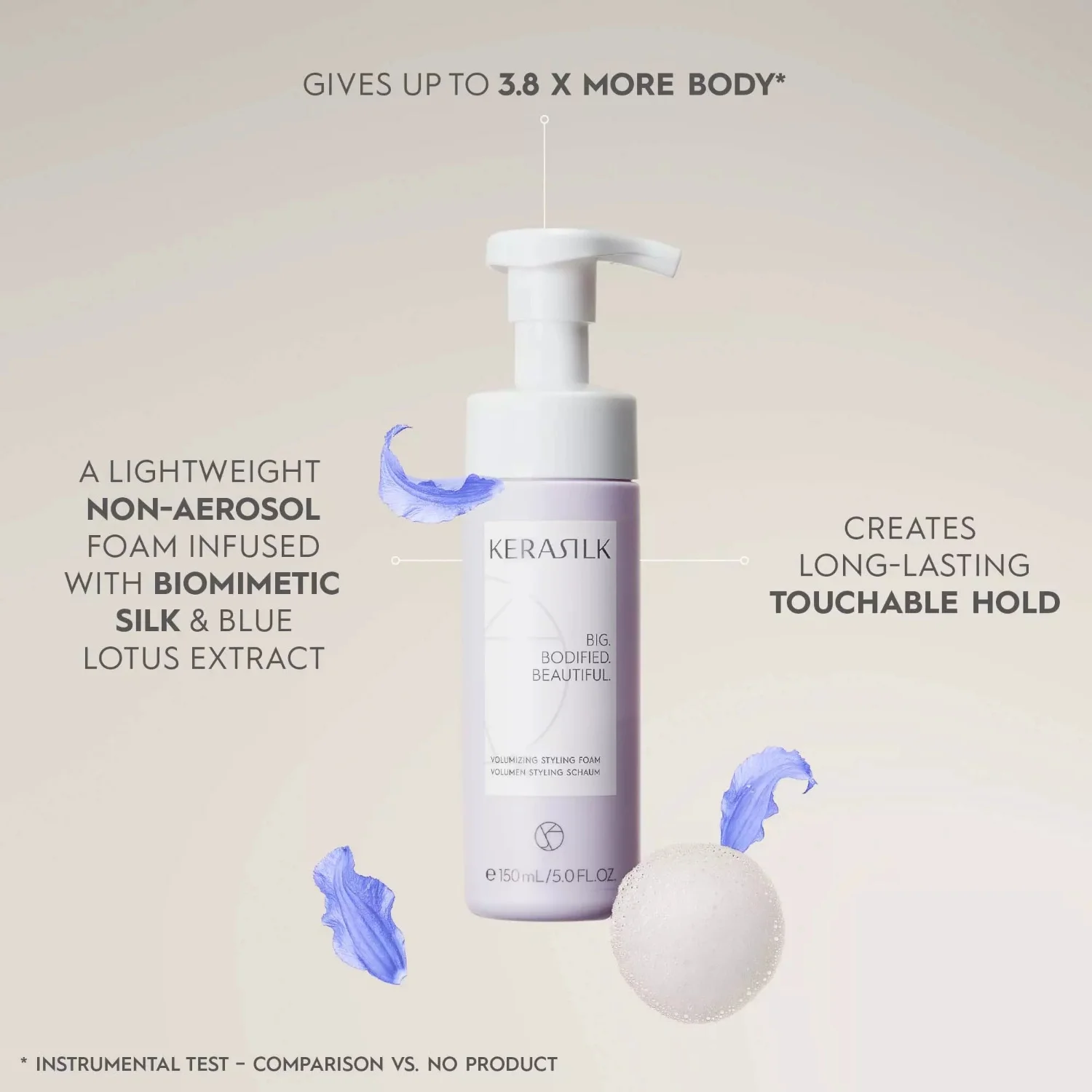 Kerasilk STYLING Volumizing Styling Foam 150 ml, bild 2