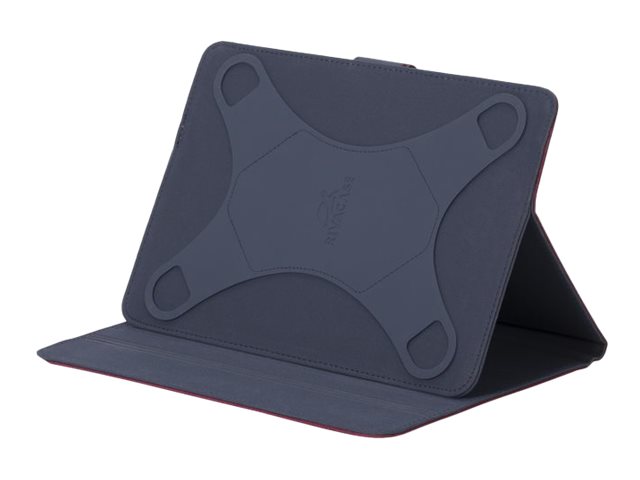 Riva Case Biscayne 3317 Universal - Vikbart fodral för surfplatta - polyester - röd - 10.1