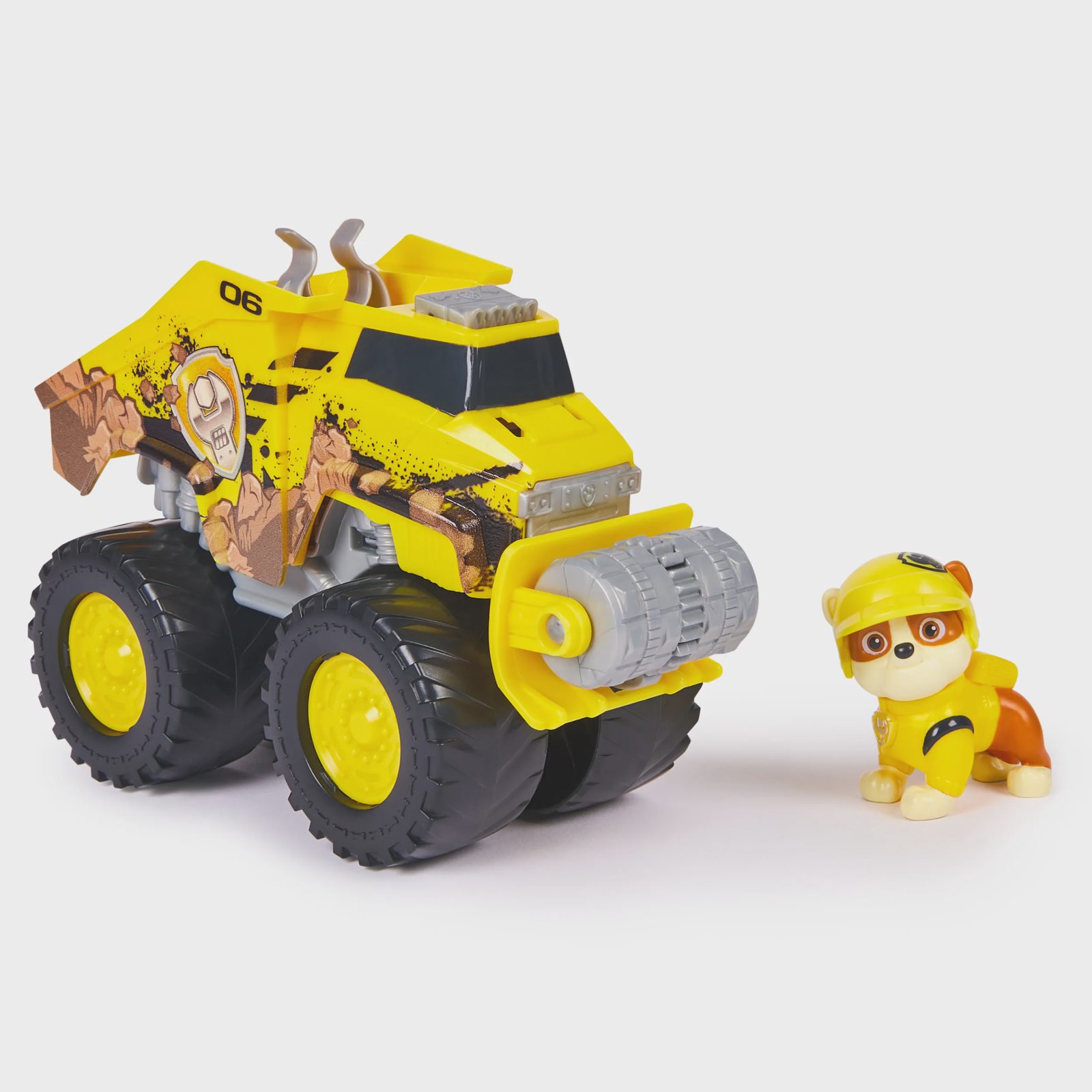 PAW Patrol Rescue Wheels Rubble's Bulldozer, Monstertruck, 3 År, Plast, Multifärg