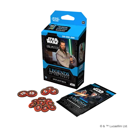 Star Wars Unlimited: Legends of the Force Spotlight Deck Qui-Gon Jinn