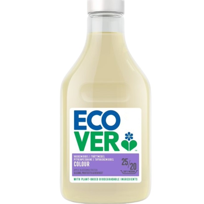 Ecover Flytande Tvättmedel Colour Apple Blossom & Freesia 1 liter