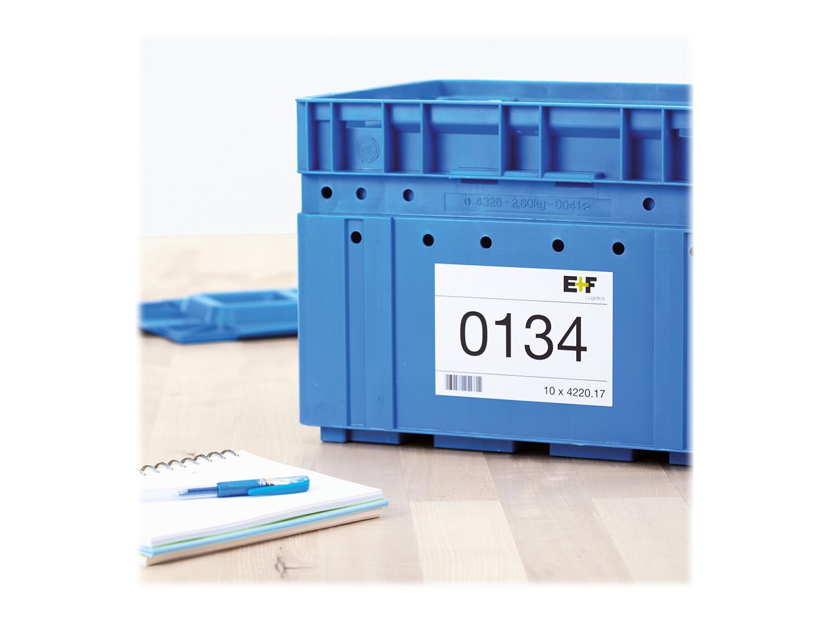 HERMA Premium - Papper - matt - permanent självhäftande - vit - A5 (148 x 210 mm) 200 etikett (er) (100 ark x 2) laminerade etiketter