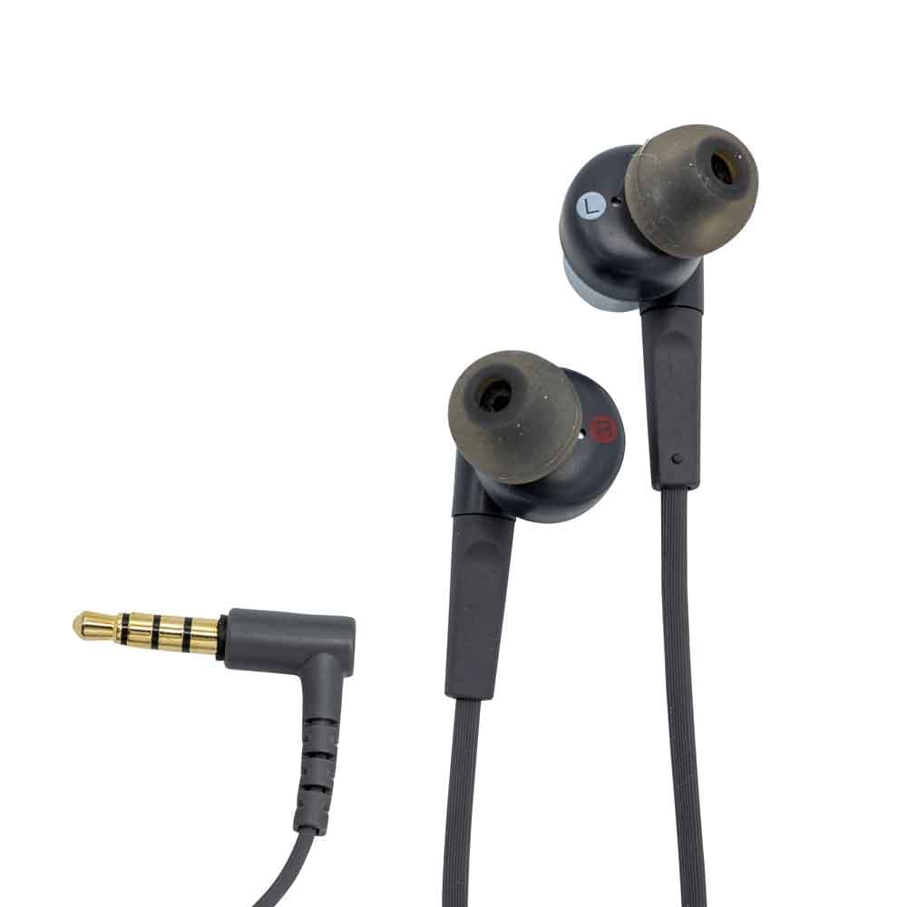 Sony MDR-XB55AP - Hörlurar med mikrofon - inuti örat - kabelansluten - 3,5 mm kontakt - svart