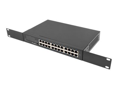 Lanberg Switch Rack 19” 24-Port 1GB