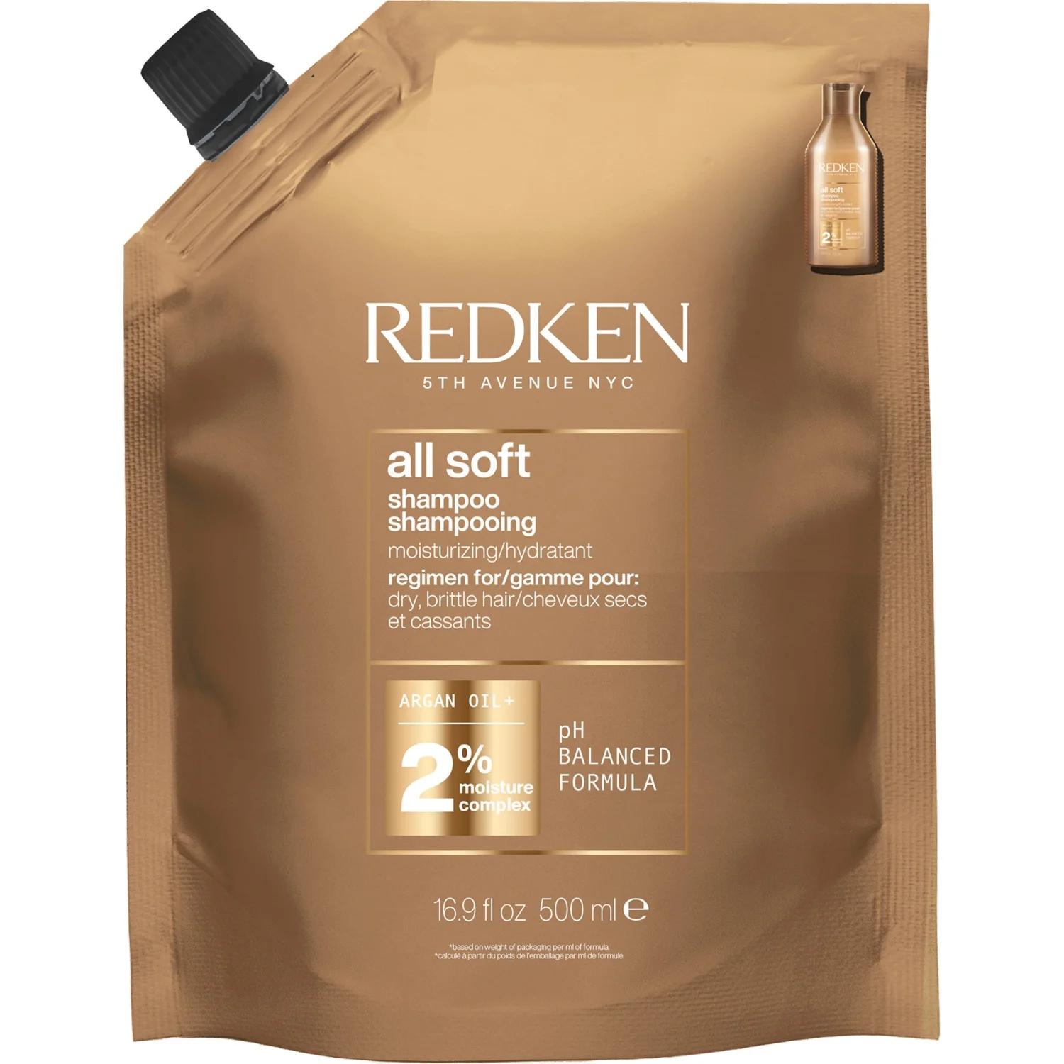 Redken All Soft Shampoo Refill 500 ml Refill