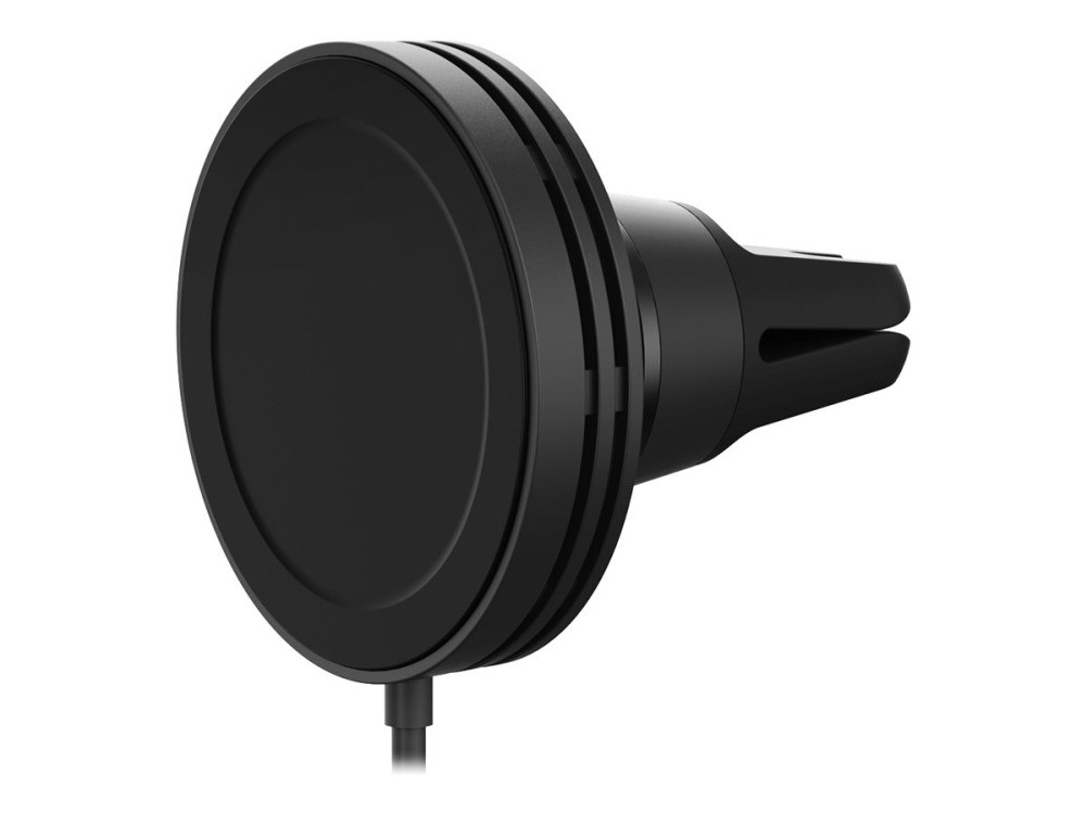 iOttie Velox Mini Qi2 - Trådlös laddningshållare för bil - 15 watt - på kabel: USB-C - svart