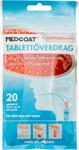 Medcoat, tablettöverdrag, jordgubbsmak, 20 styck