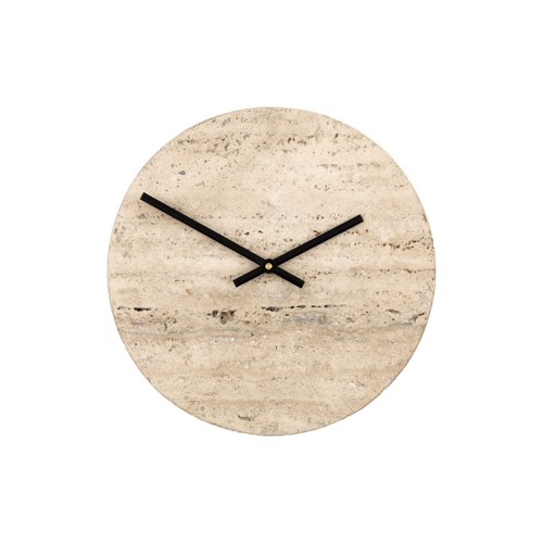 House Doctor - Loko Klocka - Ø25 cm - Beige