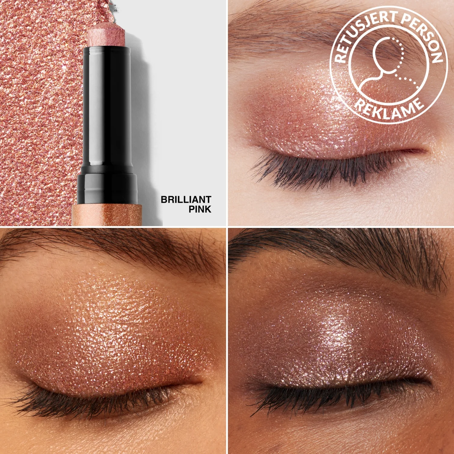 Bobbi Brown Crystal Eyes Shadow Stick Brilliant Pink, bild 3