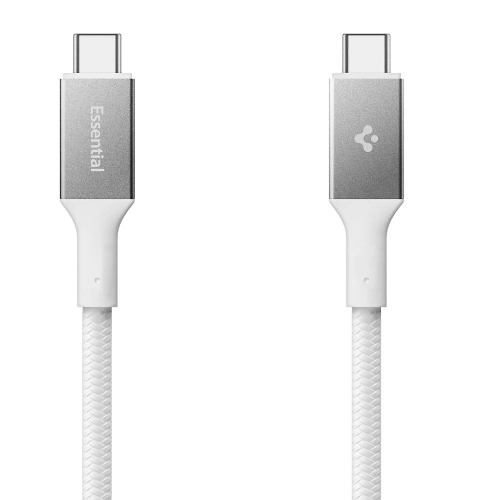 Spigen EB10010CC 100 W, 100 cm kabel – vit, bild 2