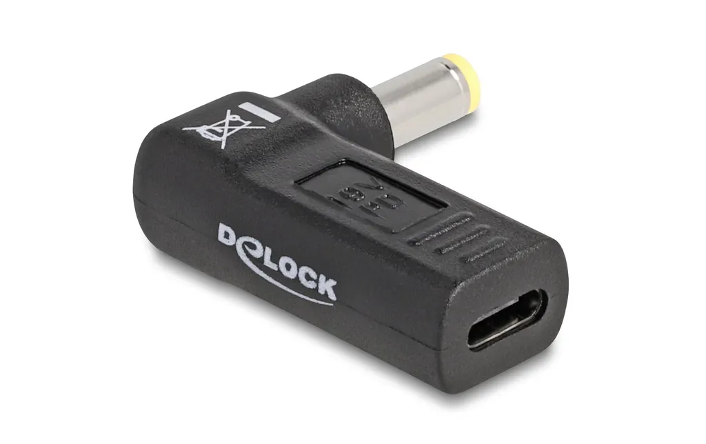 Delock Adapter för laddningskabel laptop USB-C hona till Acer 5.5 x 1.7 mm hane