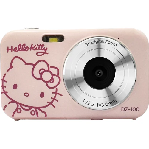 Yashica DZ-100 x Hello Kitty Edition -kompaktkamera, pink