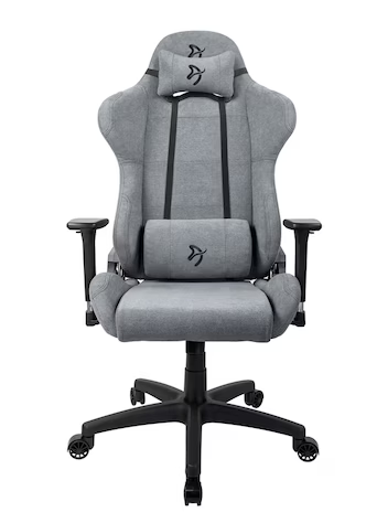 Arozzi Torretta SoftFabric v2 gamingstol - Askgrå, bild 4