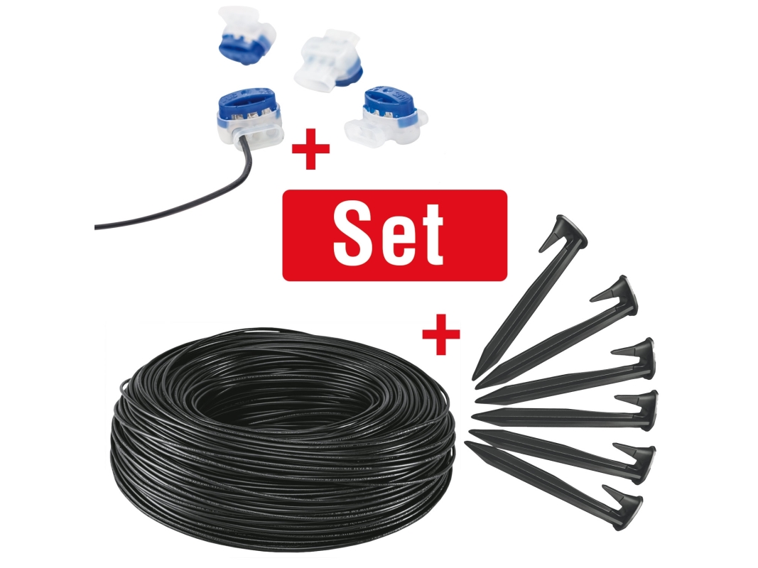 AL-KO Installationskit 1 Motor:M/ 150 m kabel, 90 jordsøm och 5 samlingsmufflar