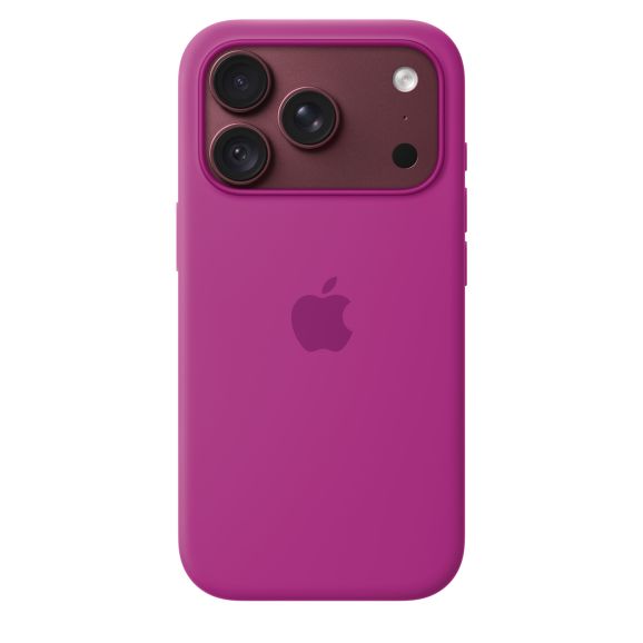 Apple iPhone 18 Pro Silicone Skal MagSafe, magenta, bild 5