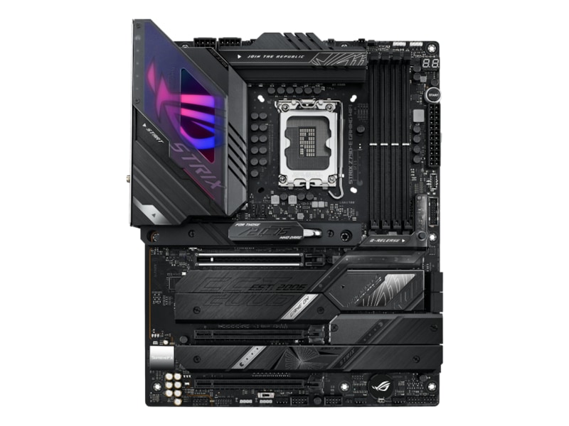 Asus ROG STRIX Z790-E GAMING WIFI, Intel LGA1700, 3xPCI Express, ATX, 4xDDR5, 5xM.2 + SATA3 RAID, HDMI/DP, USB-C, ROG SupremeFX Audio, 2.5Gbe LAN, WiFi 6E, Bluetooth, Aura Sync RGB, bild 3