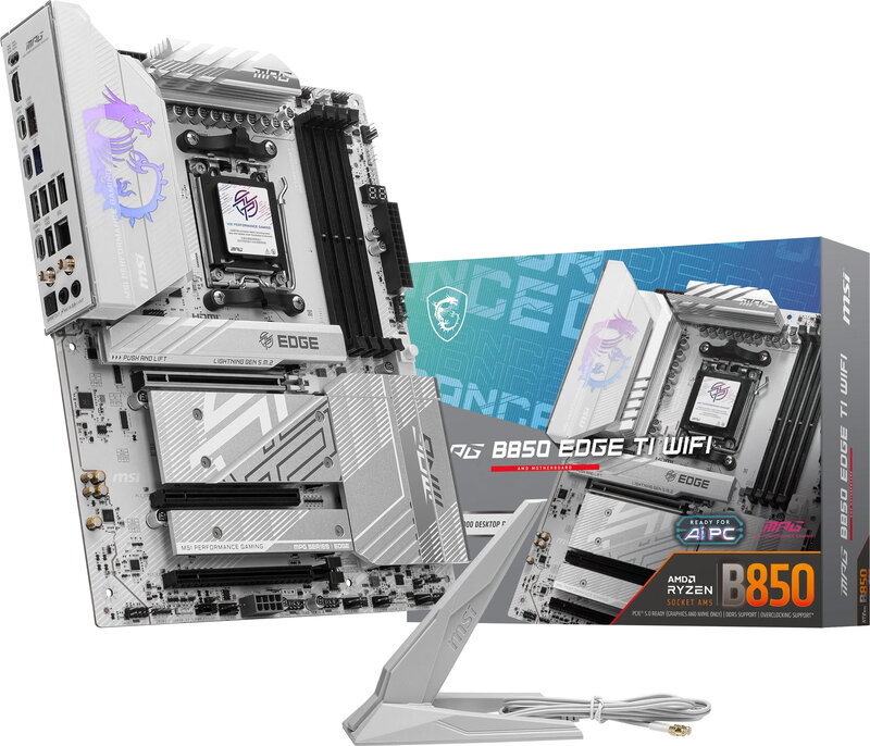 MSI MPG B850 Edge Ti WIFI, bild 4