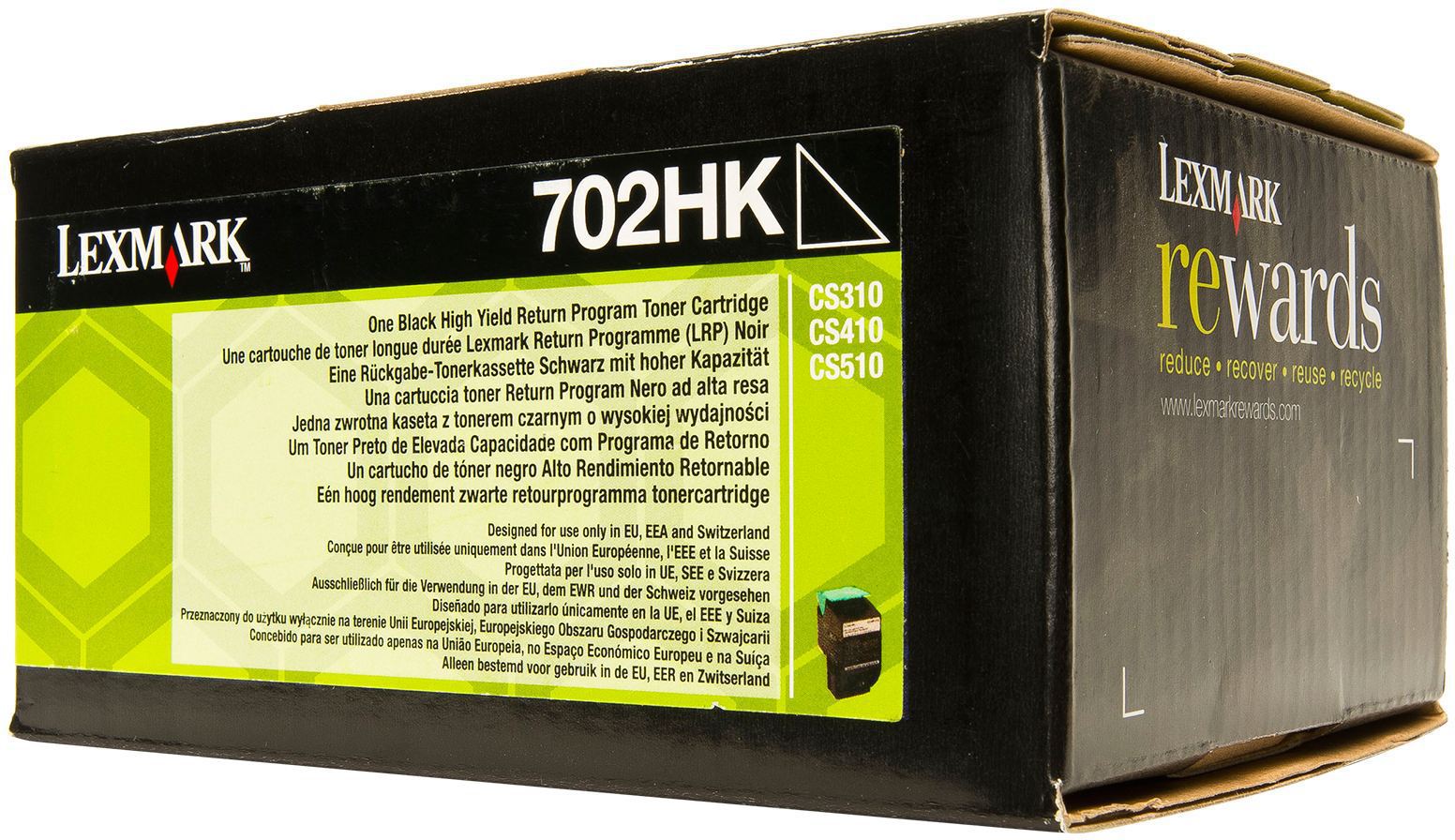 Lexmark 70C2HK0 till CS310dn/CS310n/CS410/CS510, Svart, 4000 sid, bild 4