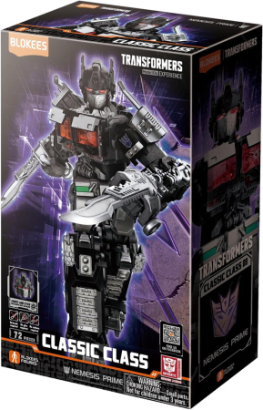 Blokees Transformers Rise of the Beasts Classic Class 08 - Nemesis Prime Model Kit Figure