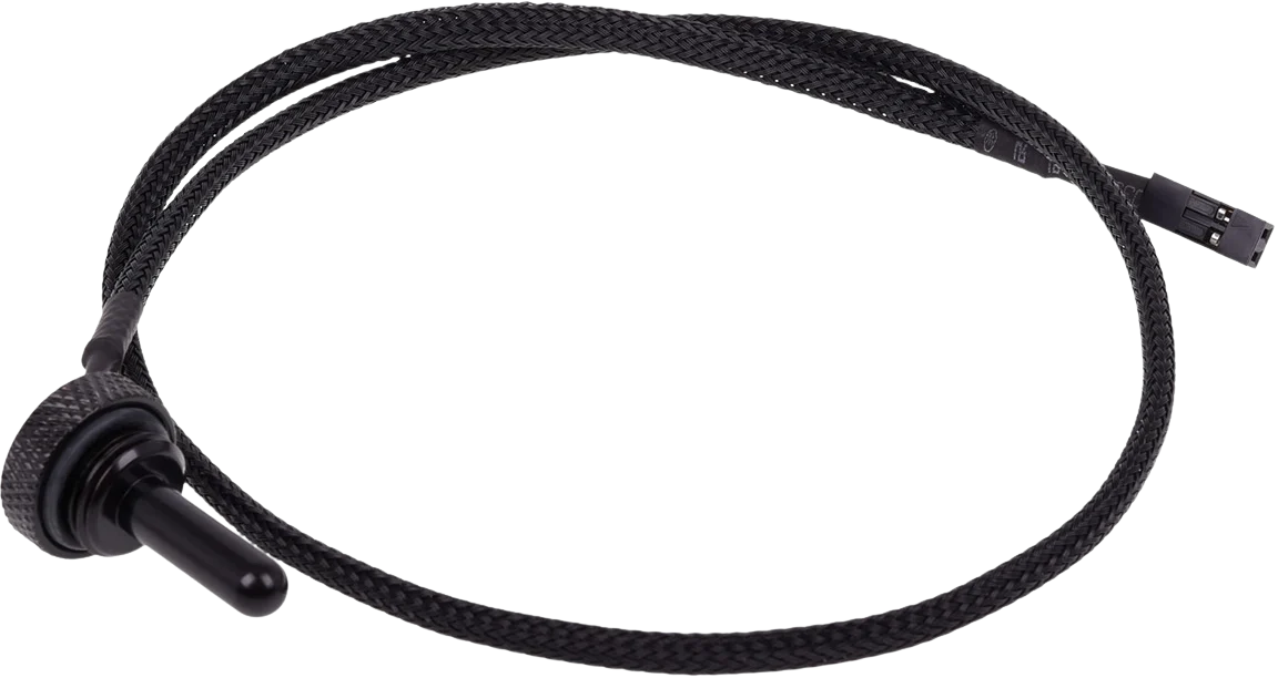Alphacool Eiszapfen Temperatursensor G1/4 Plugg -Svart