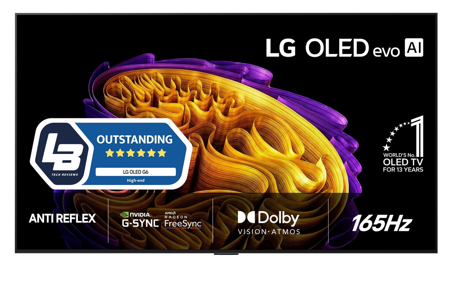 LG 65" OLED evo G6 4K TV 2026 - OLED65G64LWAEU, bild 4