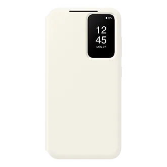 Samsung Galaxy S23 Smart View Wallet skal, cream, bild 3