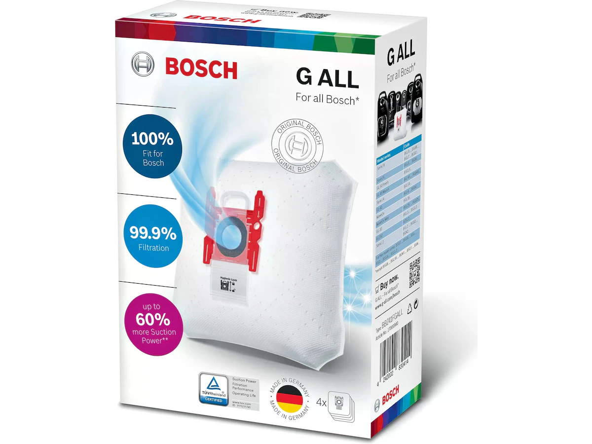 Bosch BBZ41FGALL dammpåse, 4 st, bild 4