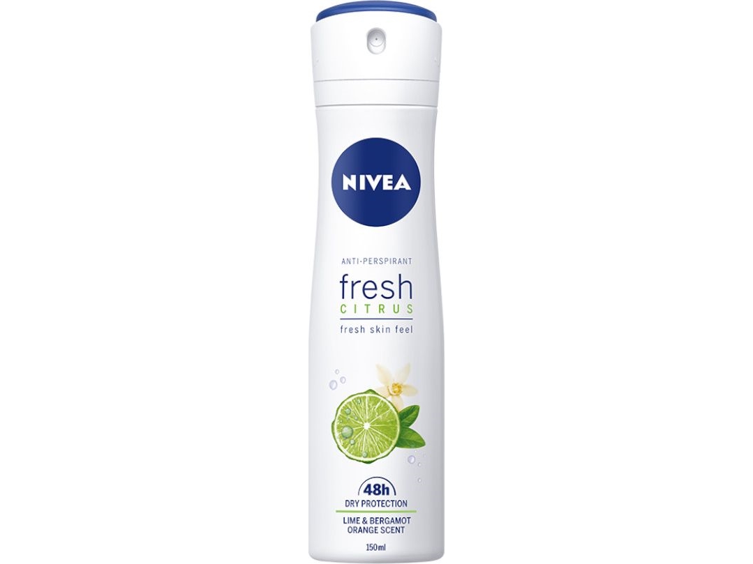Nivea Fresh Citrus Antiperspirant Spray 48h 150ml
