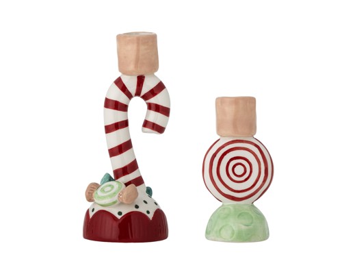 Bloomingville - Leiani Candle Holder - Multi - Ceramic, bild 2