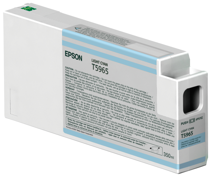 Epson Stylus Pro 7900/9900 Ljus Cyan, 350 ml, bild 3