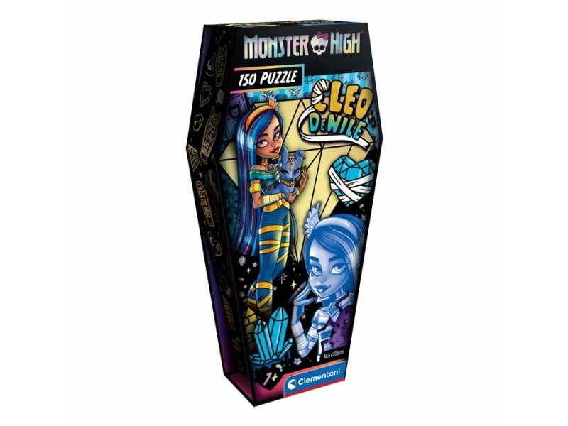Clementoni Puslespil Monster High Coffin Pack Cleo, 150 brikker