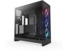 NZXT H9 Flow RGB 2025 Svart, bild 2