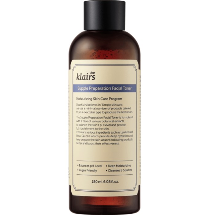 Klairs Supple Preparation Facial Toner 180 ml, bild 3