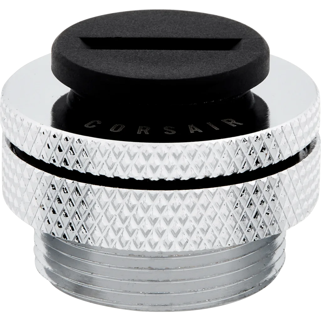 Corsair Hydro X Series XF Fill Port - Krom