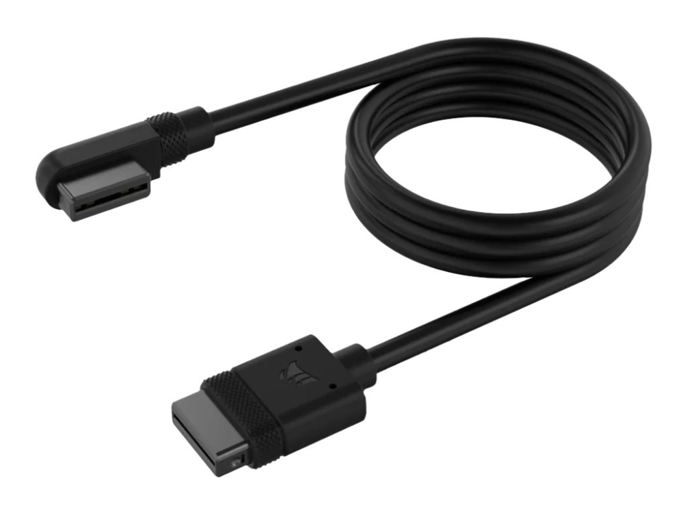 Corsair iCUE LINK Kabel 1 x 600mm slim 90°, bild 2