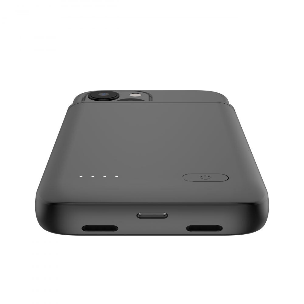 Tech-Protect PowerCase för iPhone 12 mini / 13 mini med 4700mAh powerbank - svart, bild 4