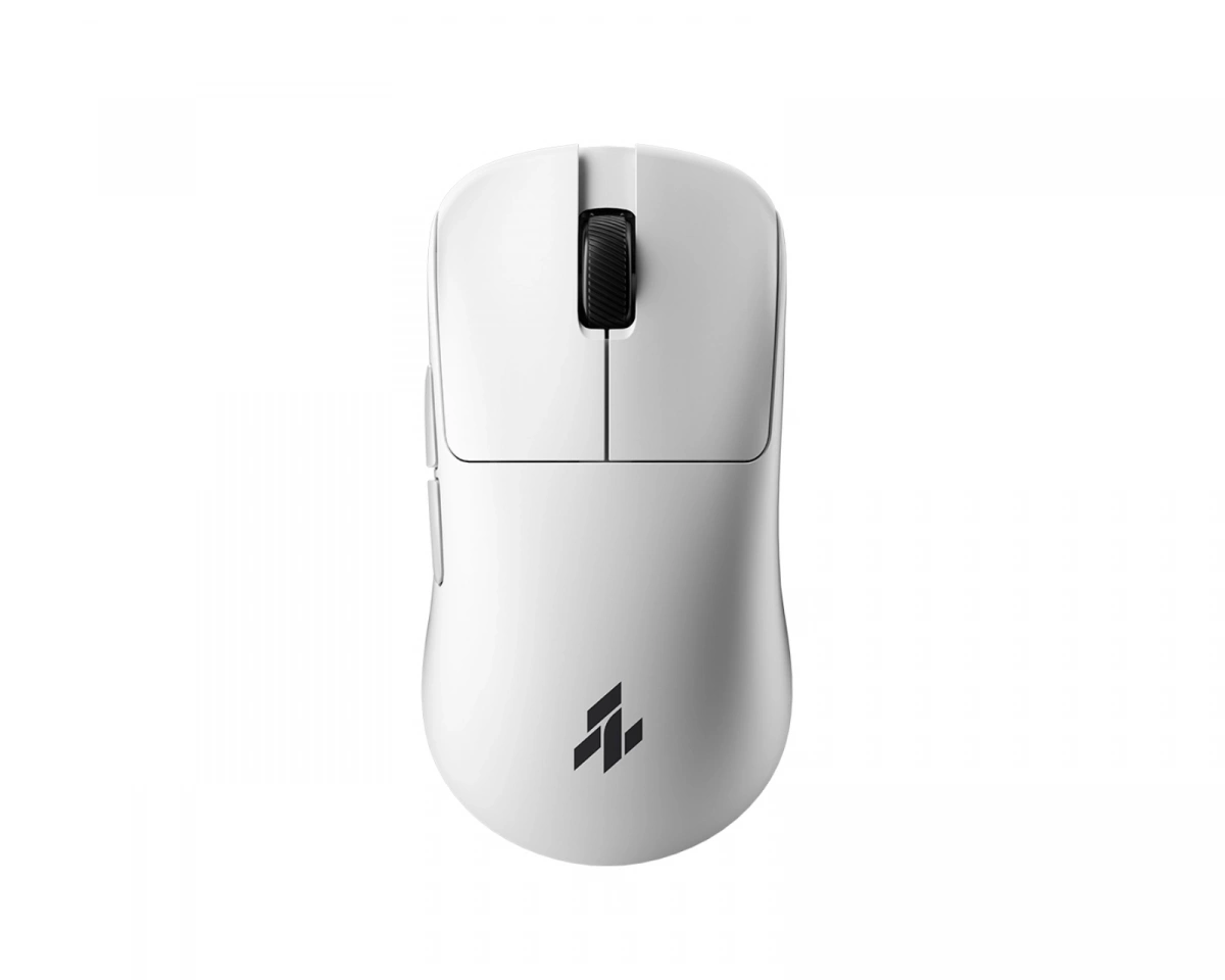 SyLical Gear HELIX 8K Trådlös Gamingmus - Vit [Black Scroll-Wheel]