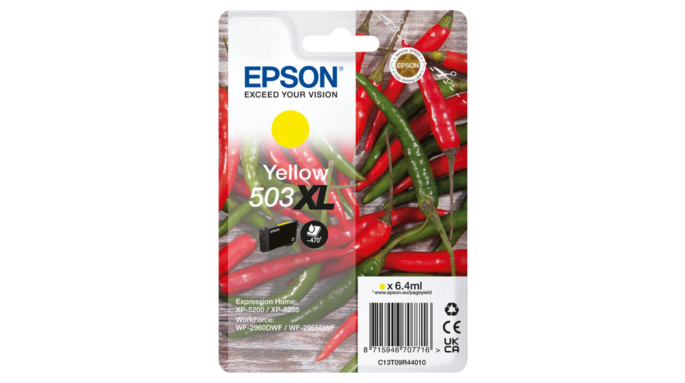 Epson 503XL Gul, 503 sidor, bild 2