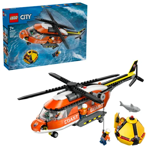 LEGO City Kustbevakningens helikopter 60503
