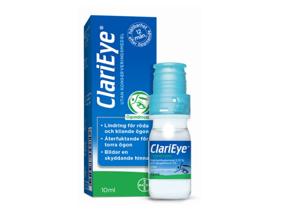 ClariEye ögondroppar droppflaska, 10 ml